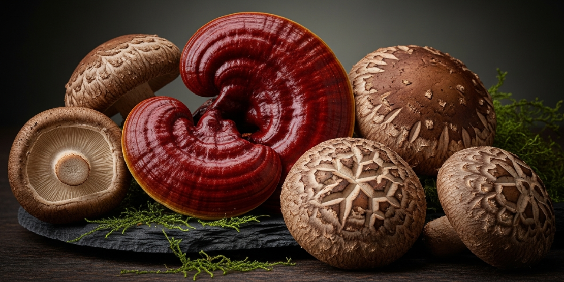 Shiitake i Reishi medicinske pečurke