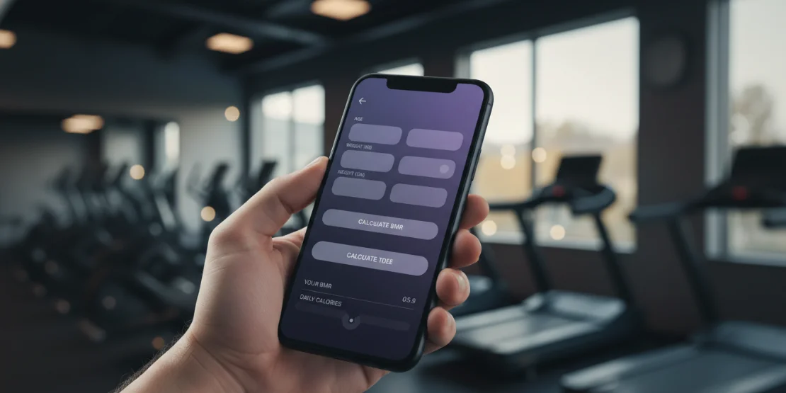 BMR kalkulator na mobilnom uređaju — izračunavanje bazalnog metabolizma